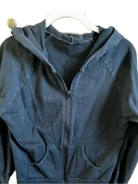 Kids Vintage American Apparel Black Cozy Hoodie